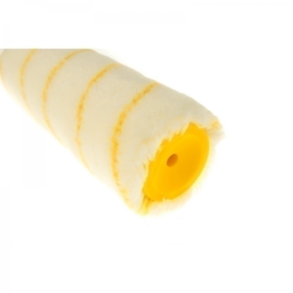 888.Валик малярный полиамид с желтой полосой упак.2шт 1164102 6х15х100мм
