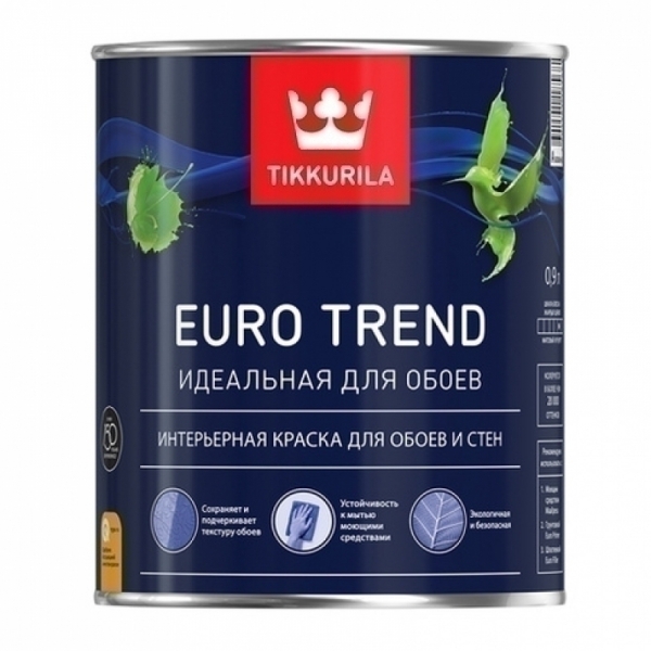 TIK.Краска Евро-Тренд А п/матовая1уп=6шт/Euro Trend700009616