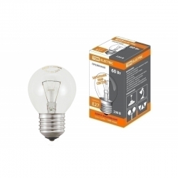 TDM.Лампа накаливания шар 40Вт 40Вт/Е27/прозар.