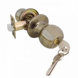 ASSOL.Ручка-кнопка шар с ключом 204426 ЗШ-01 бронза