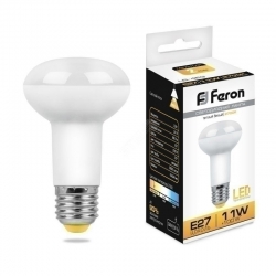 FERON.Лампа светодиодная 11W 2700K/230В/E27/R63