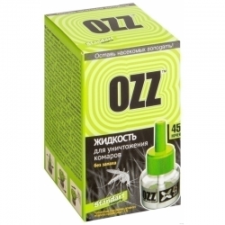 OZZ.Жидкость от комаров Стандарт 21011 30мл/45 ночей д/электрофумигатора