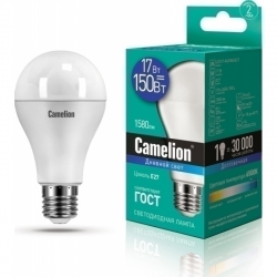 Camelion.Лампа светодиодная 17 Вт 6500K-E27 шар
